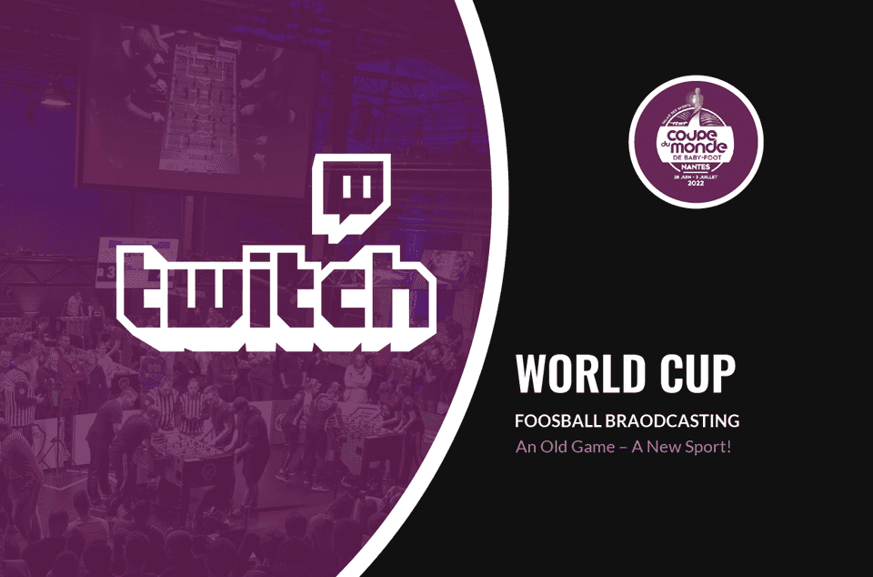 Let's Foos · Foosball live broadcast!